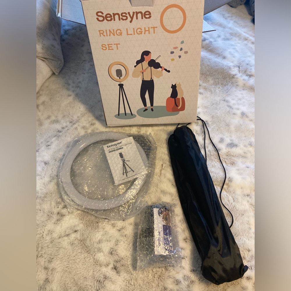 Sensyne Ring Light Set with Tripod